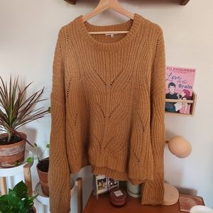 Madewell Mustard Sweater